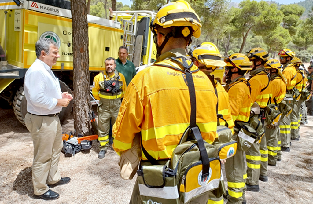 Sierra Espu�a se convierte en centro de pruebas para prevenir incendios forestales en los espacios naturales

